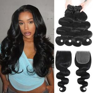 15A Human Hair Bundles 2 Bundles, 12Inch Body Wave Bundles Human Hair
